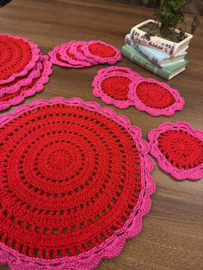 CROCHET TABLE MAT