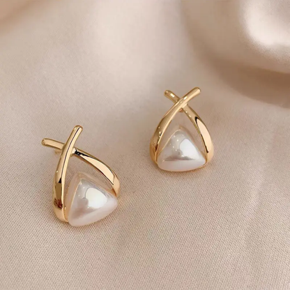 ONUYX Gold-Plated Alloy Earrings