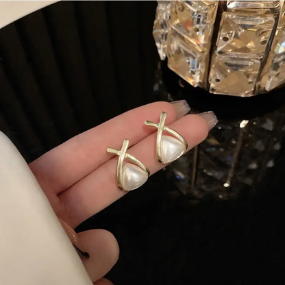 ONUYX Gold-Plated Alloy Earrings
