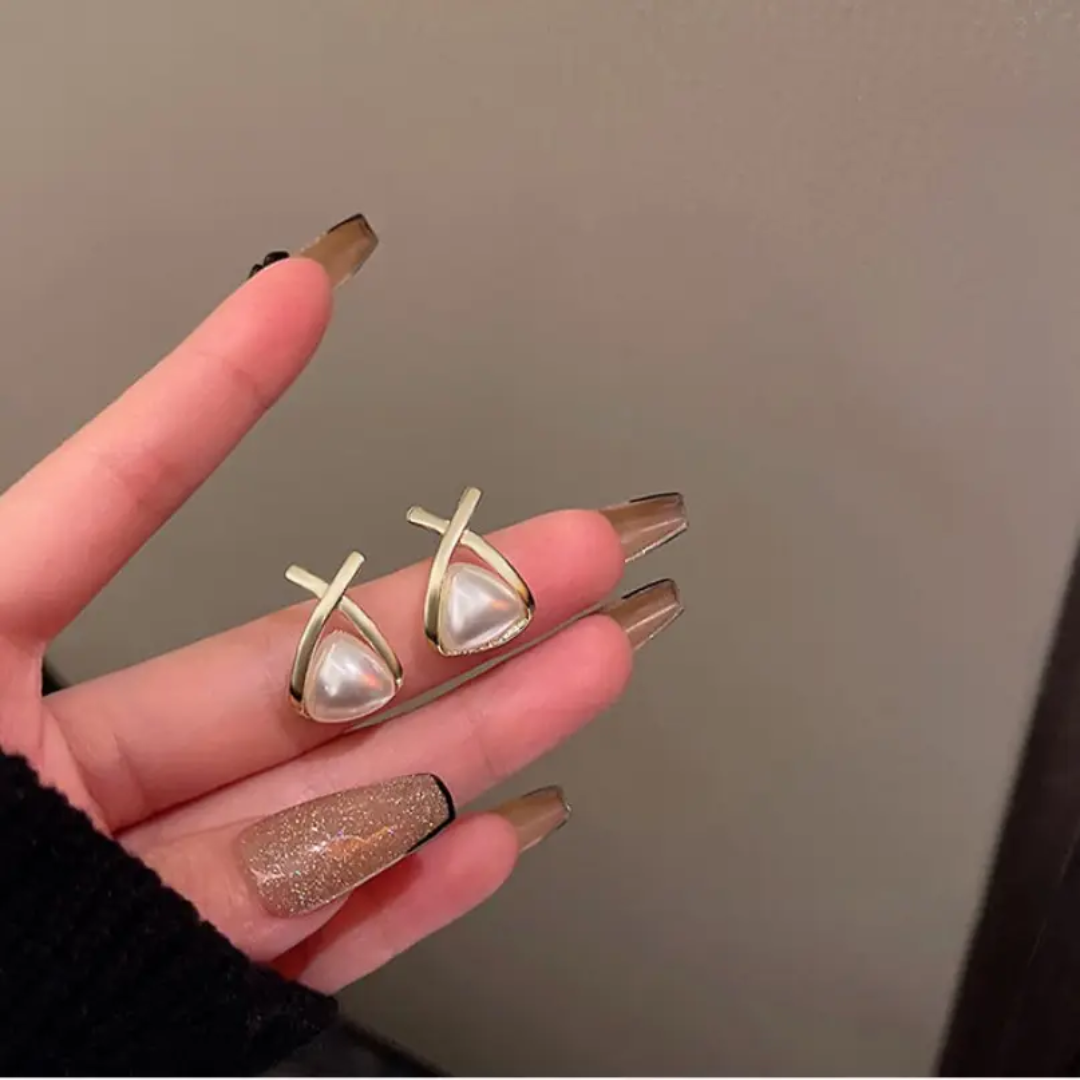 ONUYX Gold-Plated Alloy Earrings