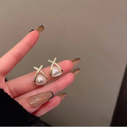 ONUYX Gold-Plated Alloy Earrings