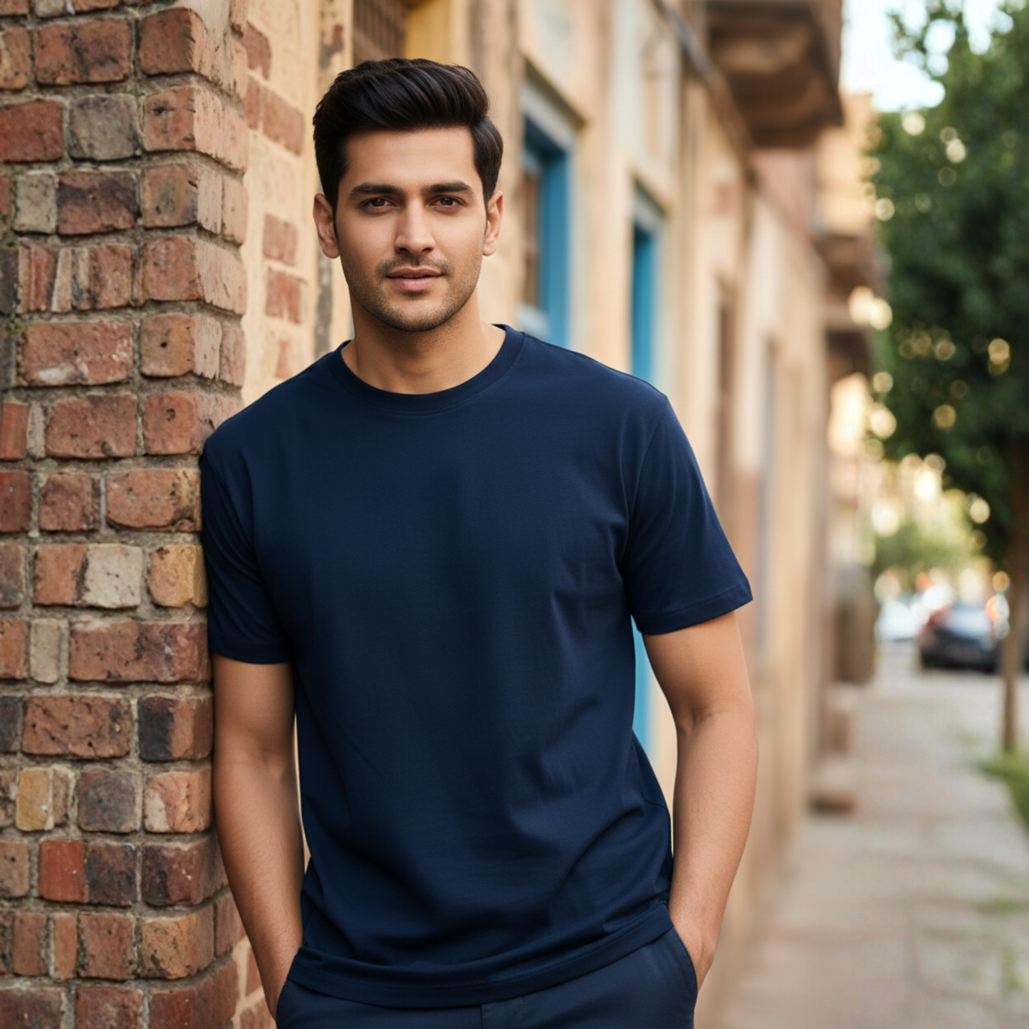 Plain Cotton Crew Neck T-Shirts Combo Pack