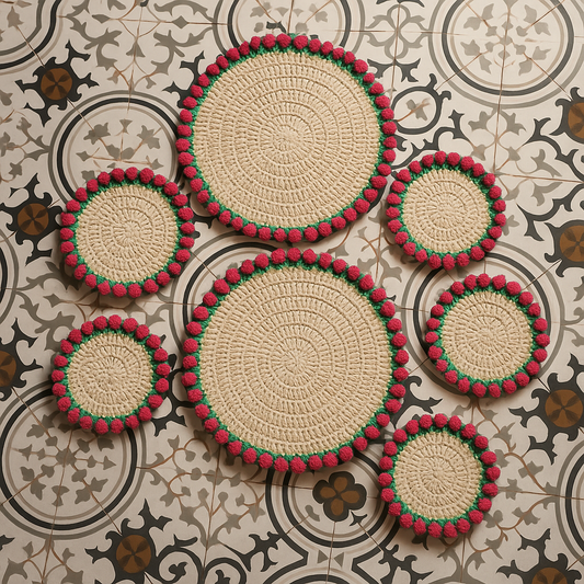 CROCHET TABLE MAT