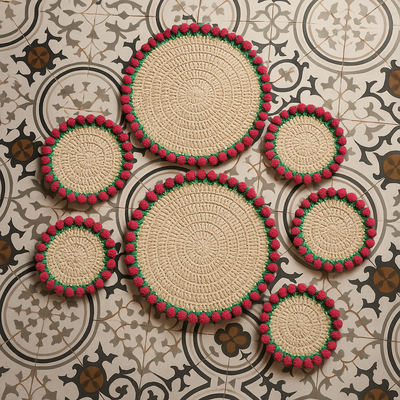 CROCHET TABLE MAT