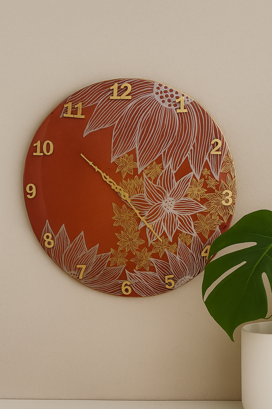 HANDMADE WALL CLOCK