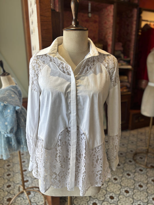 NET COTTON TOP