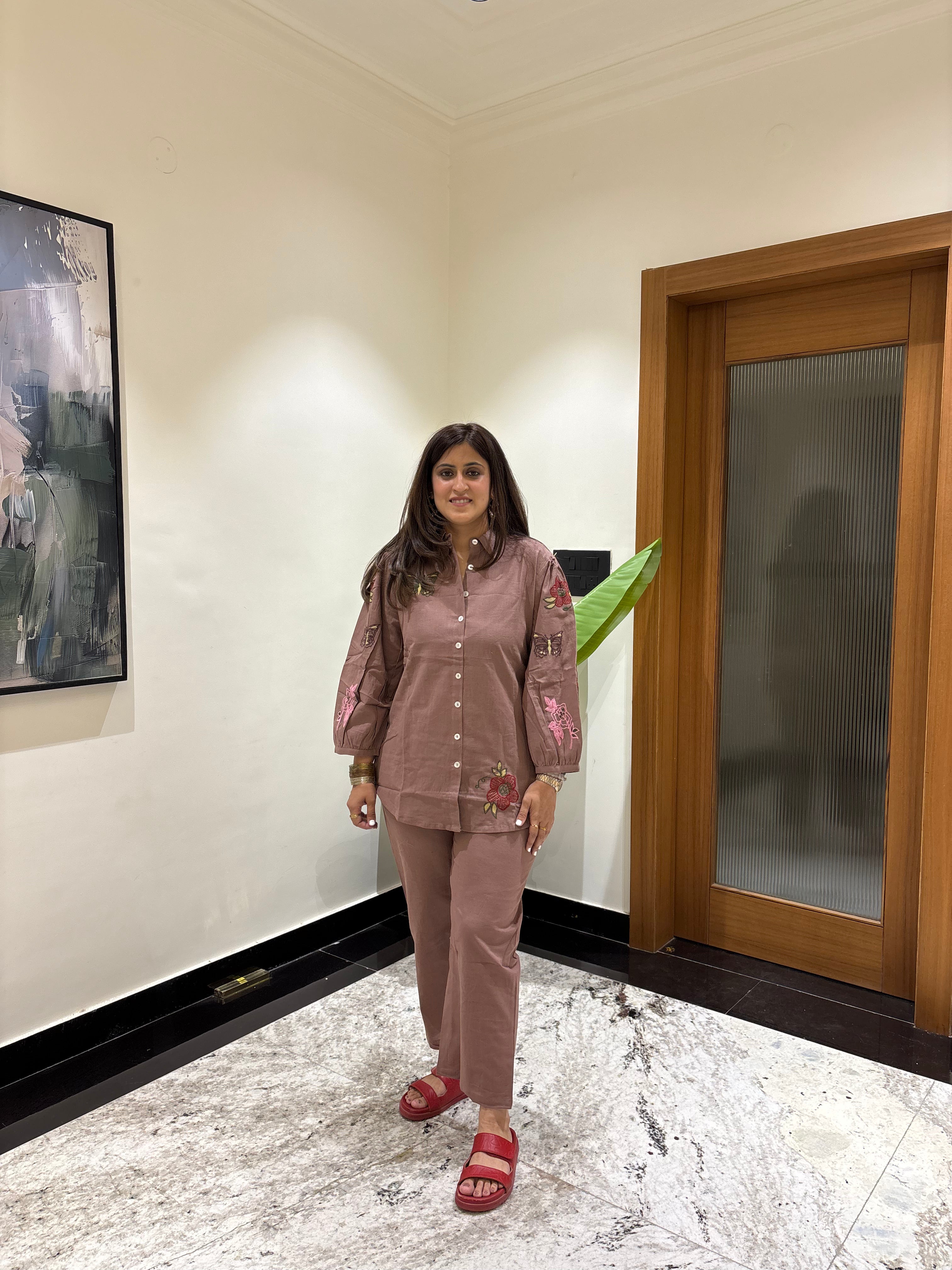 Onion Pink Co-ord Set