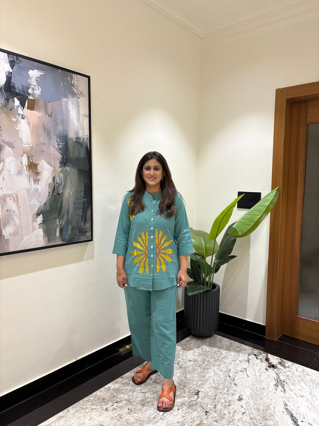 Sea Green Co-ord Set