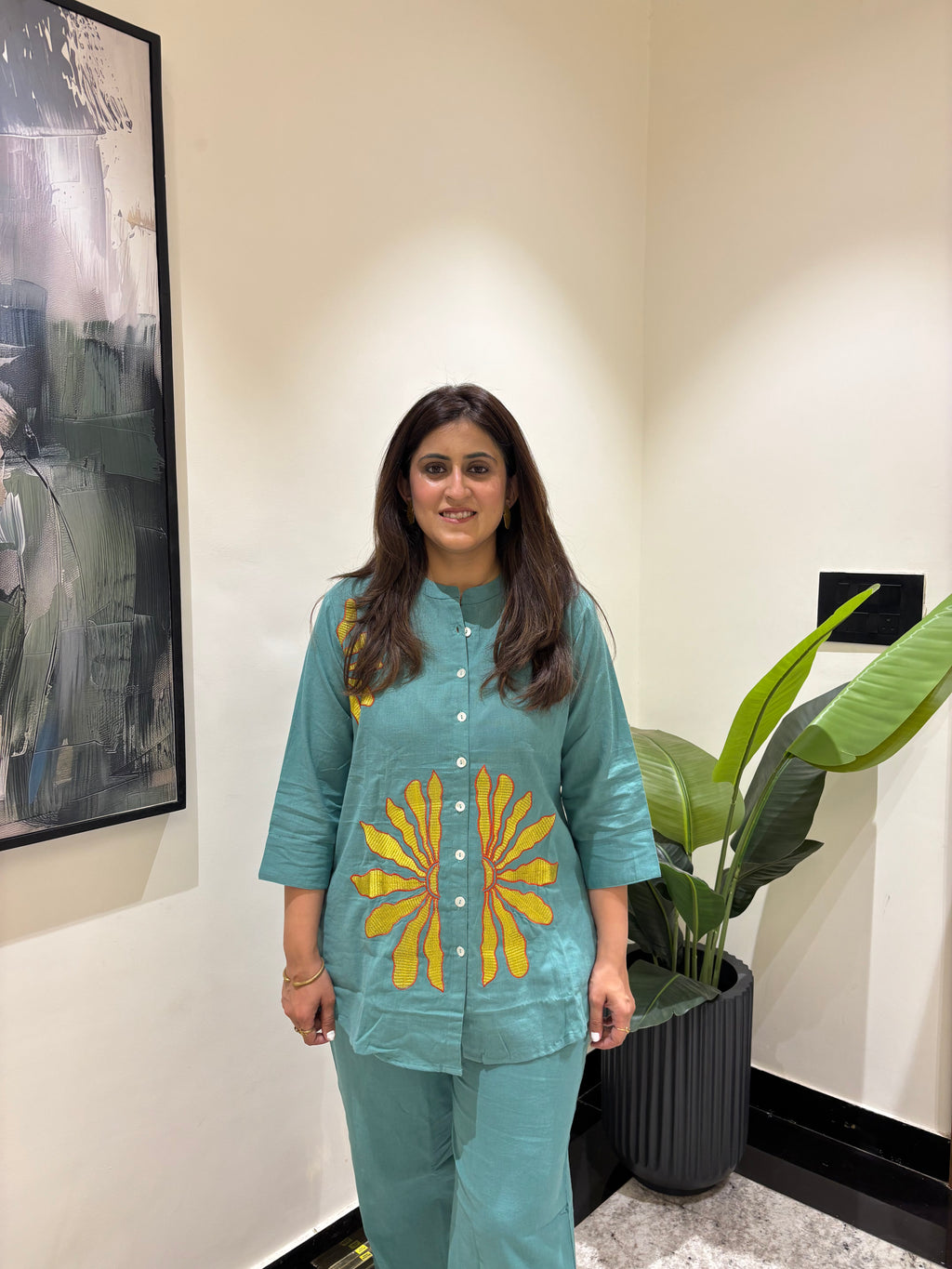Sea Green Co-ord Set