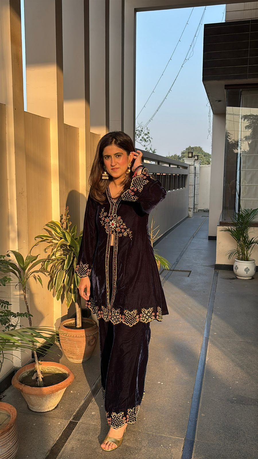 Midnight Blue Suit Set