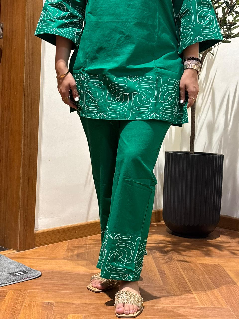 Green Co-ord Set