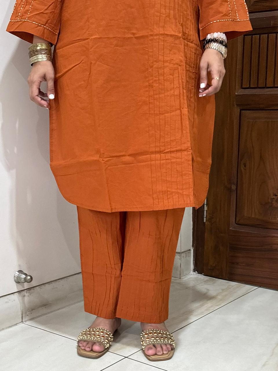 Orange Co-ord Set