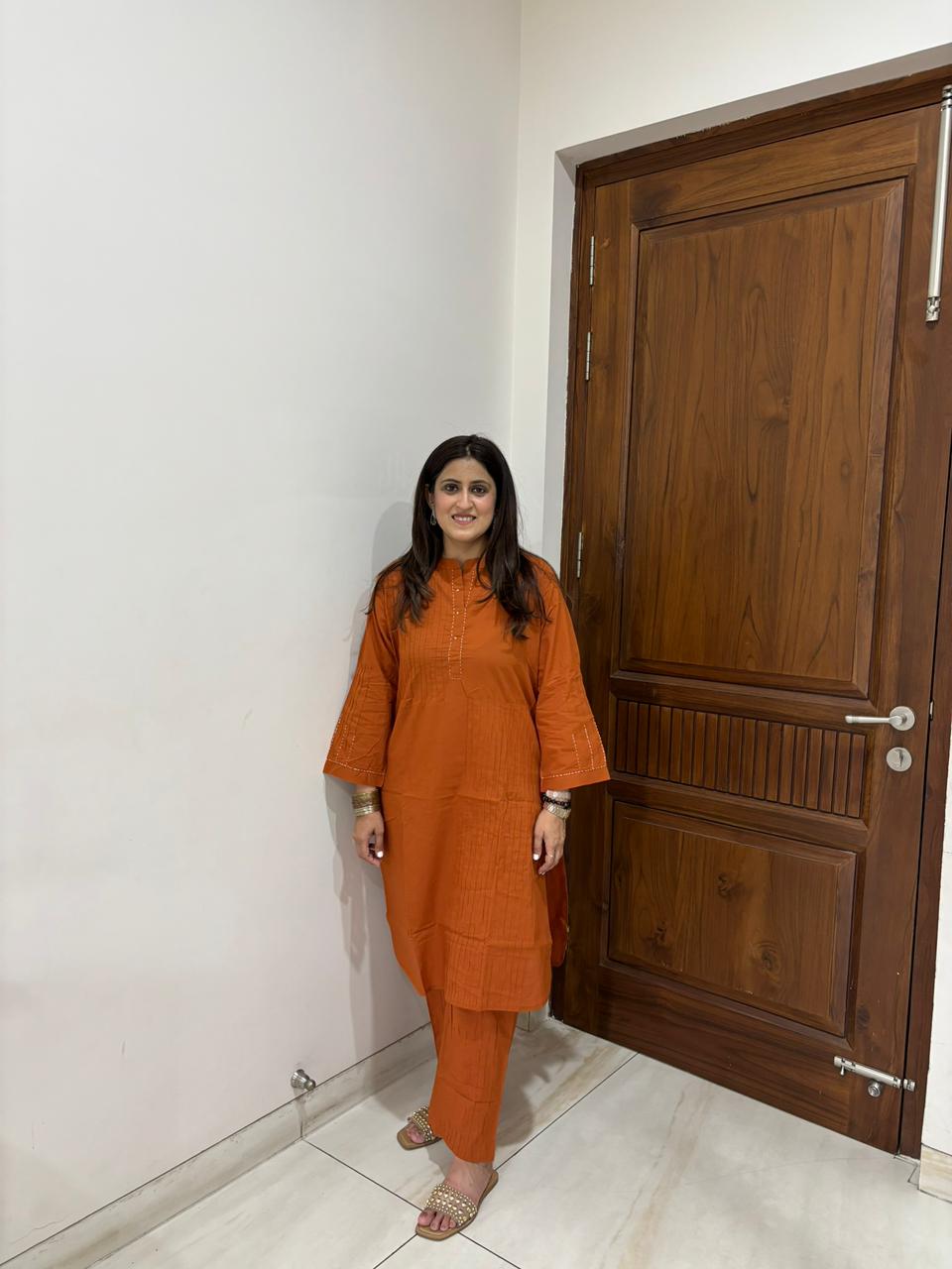 Orange Co-ord Set