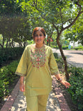 Pista Green Co-ord Set