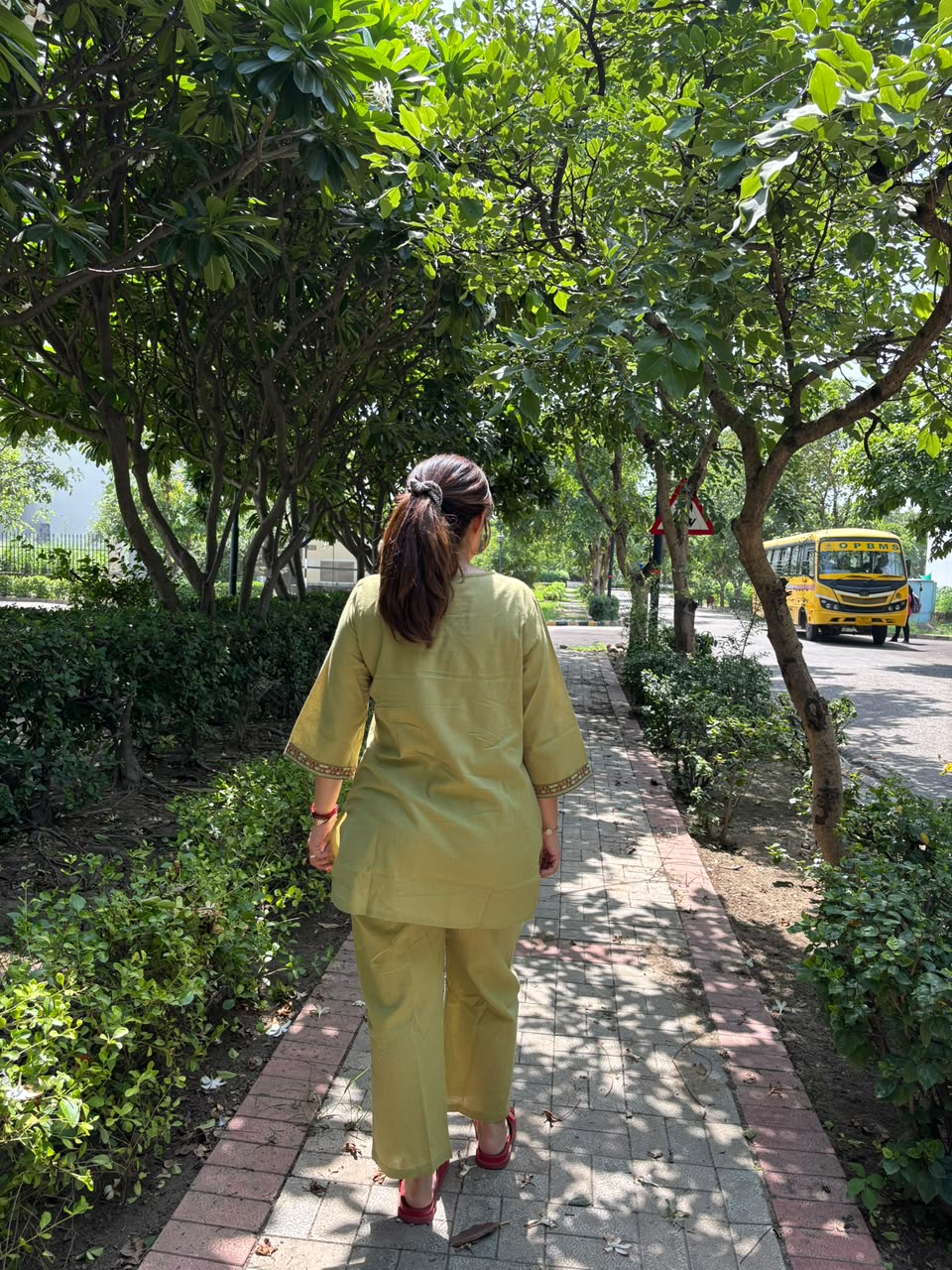 Pista Green Co-ord Set