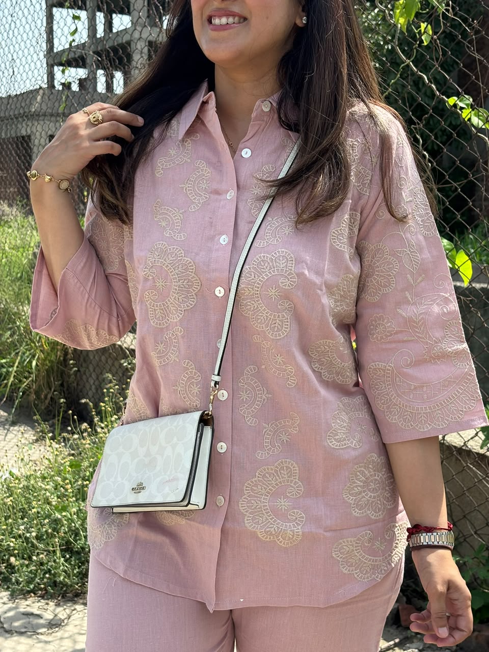 Baby Pink Co-ord Set